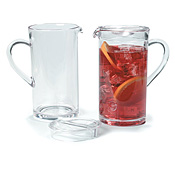 Carlisle 58 oz Clear Polycarbonate Elan Pitcher