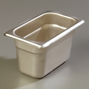 Carlisle 608194 Heavy-Duty 1/9 Size, 4"D Food Pan