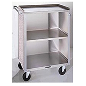 Lakeside 3-Shelf Enclosed Service Cart