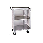Lakeside 4-Shelf Enclosed Service Cart
