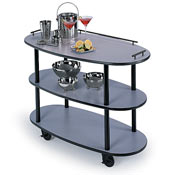 Lakeside 3-Shelf Open Service Cart