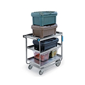 Lakeside Heavy-Duty 55" x 23" 3-Shelf Utility Cart 