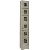 Win-Holt Six Tier Lockers, Single Column