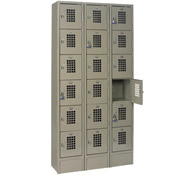 Win-Holt Six Tier Lockers, 3 Column