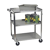 Focus 30-3/4" Stainless Steel Utility Cart