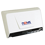 World Dryer Nova 2 Hand Dryer - White Steel Cover