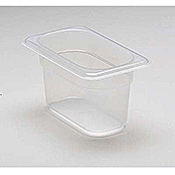 Cambro Translucent 1/9 Size 4"D Food Pans