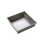 Focus 9" Square Aluminized Steel Cake Pans