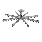 Economy 12-Slice Aluminum Pie Marker