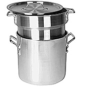 Economy 20 Qt Aluminum Double Boiler