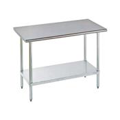 Advance Tabco ELAG-248-X Stainless Steel Flat Top Economy Work Table