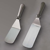 American Metalcraft 3" x 8" Rounded Blade Plastic Handle Turner