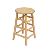 John Boos 30"H Natural Birch Stool