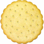 BoDeans 3" Round Vanilla Wafer