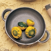 Bon Chef 9 oz. Round Cast Iron Au Gratin Bowl