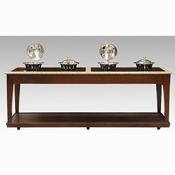 Bon Chef Residential Contemporary Induction Buffet with Ceramic Glass Countertop and Zodiac Top