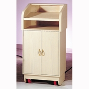 Bon Chef Walnut Mahogany Traditional Style Podium