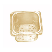 Cambro 1/6 Size, 5"D Colander Pans