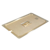 Carlisle Full-Size High Heat Handled Notched Lid