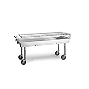 MagiKitch'n Standard Duty 60" Transportable Charcoal Grill