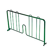 Economy Wire Shelving Green Epoxy 14" Shelf Divider