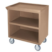 Cambro Enclosed Service Cart (2 Swivel, 2 Fixed Casters)