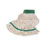 Carlisle 36952002 White Loop End Bamboo Silk Mop
