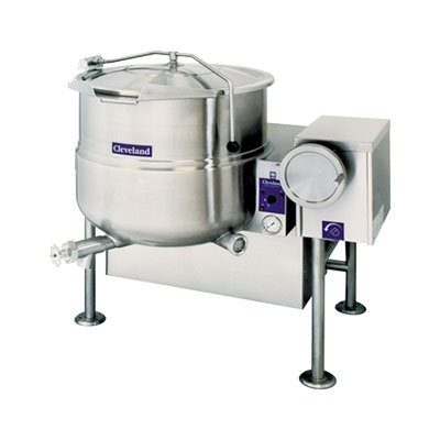 Cleveland KGL80T Floor Type Tilting Gas Steam Kettle