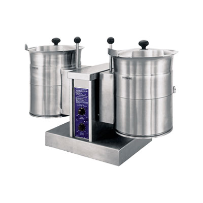 Cleveland TKET6T Steam Jacketed Tilting Twin Electric Kettle