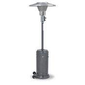 Crown Verity Silver Veined Patio Heater