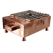 Culinaire Copper Plated Double Wide Burner Butane Stove Cover