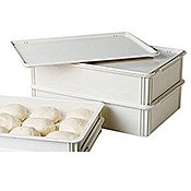 Cambro White Pizza Dough Box Cover