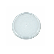 Dart 6 oz Vented White Plastic Lids