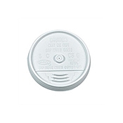 Dart 6 oz Sip-Thru White Plastic Lids