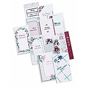 Dinex Iris Garden Blank Paper Menu Forms