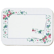 Dinex Garden Trellis 1/8-Fold Paper Dinner Napkins