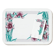 Dinex Iris Garden 1/8-Fold Paper Dinner Napkins