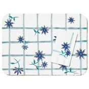 Dinex Forget-Me-Not 1/8-Fold Paper Dinner Napkins