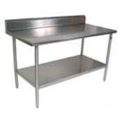 John Boos ESS101 16-Gauge Stainless Steel-Top Work Table