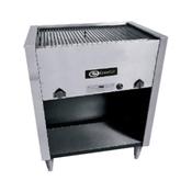 EmberGlo 31F-5020200 Open Hearth Closed Front Natural Gas Floor Char-Broiler