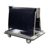 F.W.E. FMC-6030 Stainless Steel Transport Cart for Floor Mats
