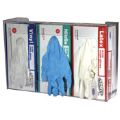 San Jamar Triple Clear Plastic Glove Dispenser