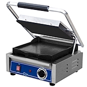 Globe GSG10 Single Panini Grill with Smooth Plates