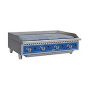 Globe Countertop GCBRK48G 48" Charbroiler with Lava Rocks