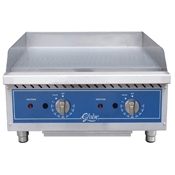Globe GG24TG 24" Thermostatic Gas Countertop Griddle