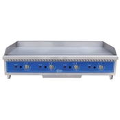 Globe GG48TG 48" Thermostatic Gas Countertop Griddle