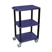 H.Wilson CSWT42Z Topaz Tuffy Cart with Chrome Casters
