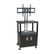 H.Wilson WPTV44C2E Mobile LCD TV Cart