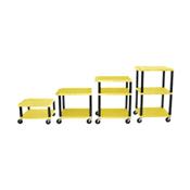 H.Wilson WT1642YE Yellow Adjustable Height Tuffy Multi-Purpose Cart