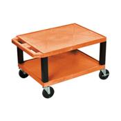 H.Wilson WT16ORE Orange Tuffy Multi-Purpose Utility Cart